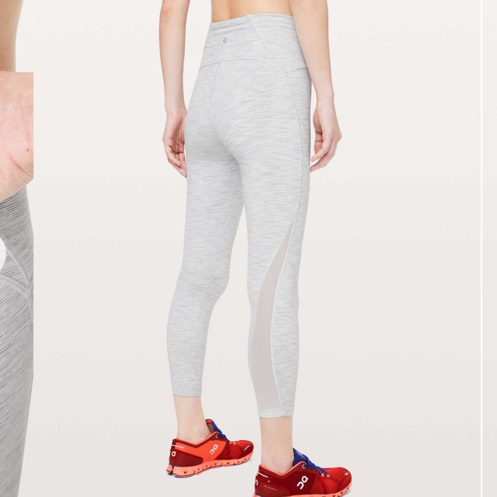 Lululemon Train Times 7/8 Pant 25" Wee Are From Space Nimbus Battleship Sz.4